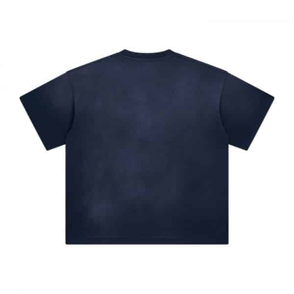 navy color front bulk custom t shirts