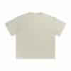 beige color back design custom t shirt