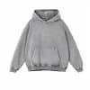 grey front airbrush custom hoodies 1