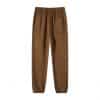 customized washed pants back in brown