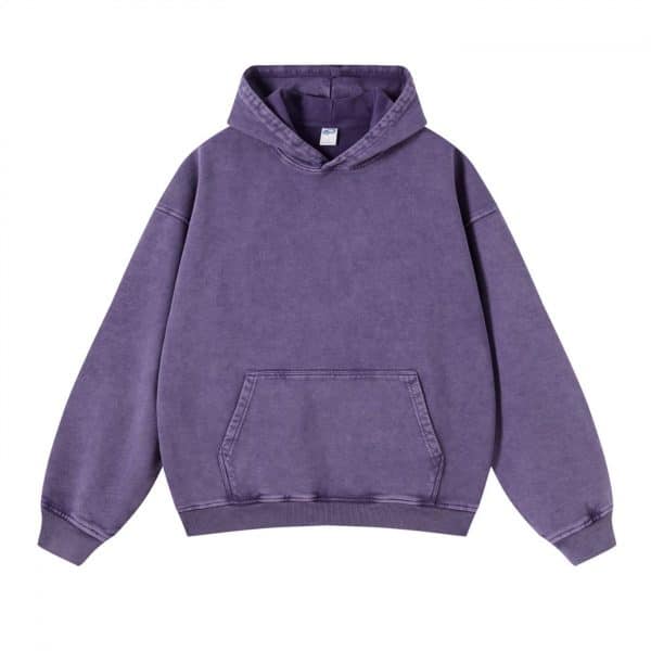 purple front airbrush custom hoodies 1