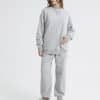 grey sweatshirt pant sets