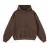 brown front airbrush custom hoodies 1