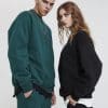 green and black sweatshirt pant sets