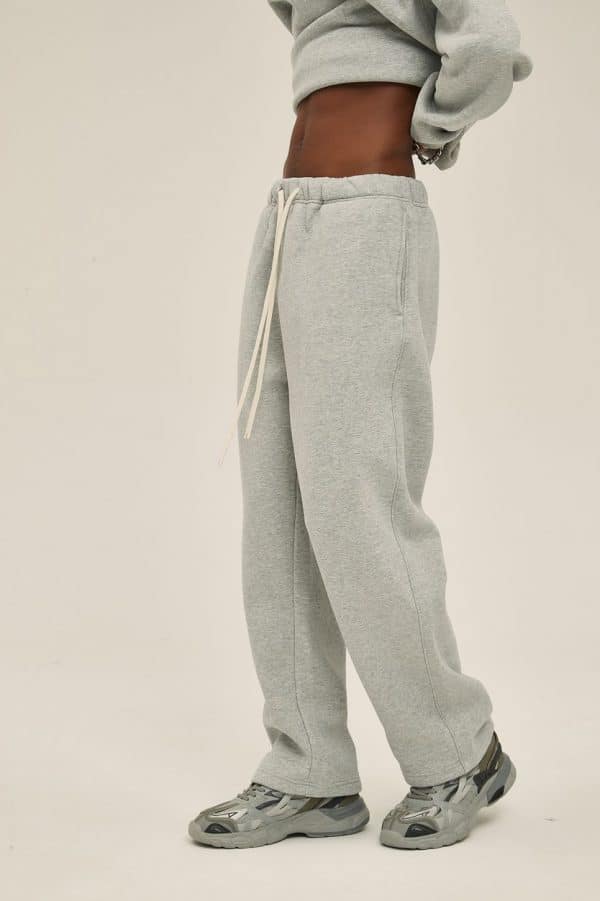 light grey front custom made pants