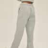 light grey back custom made pants