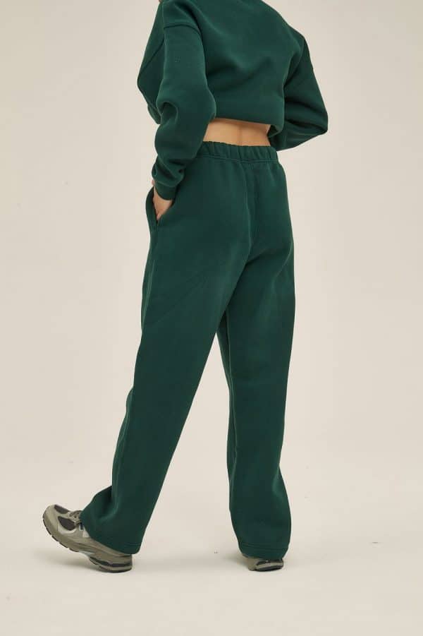 green back custom made pants