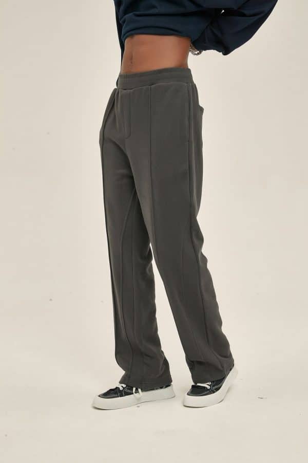 customize jogger pants model front in grey