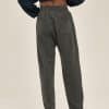 customize jogger pants model back in grey