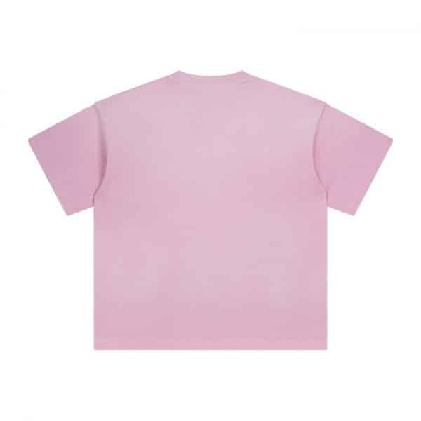 pink color bulk custom t shirts