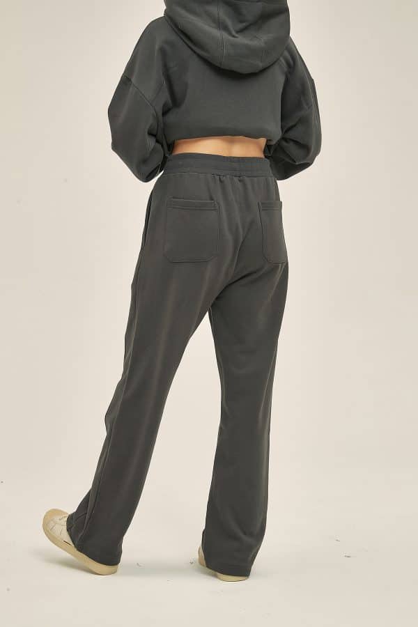 custom sweat pants model back