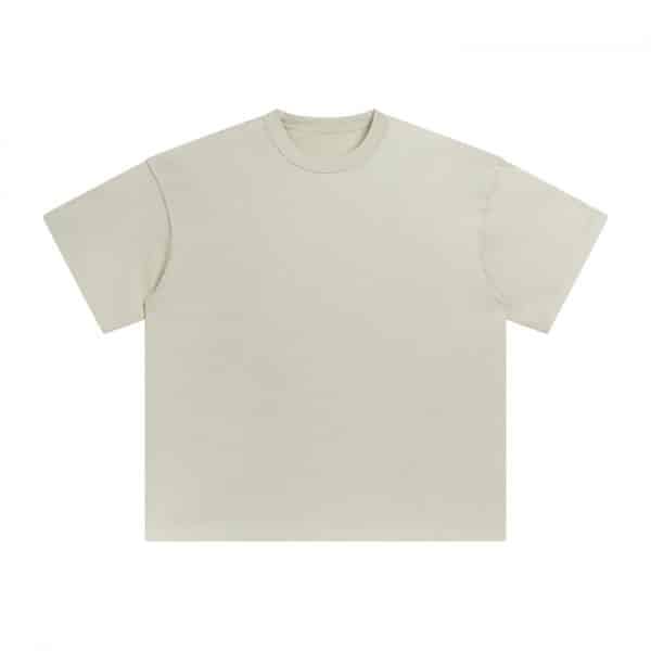 beige color design custom t shirts