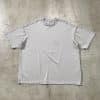 light grey color custom logo t shirt