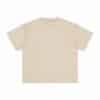 khaki color front customized t shirt