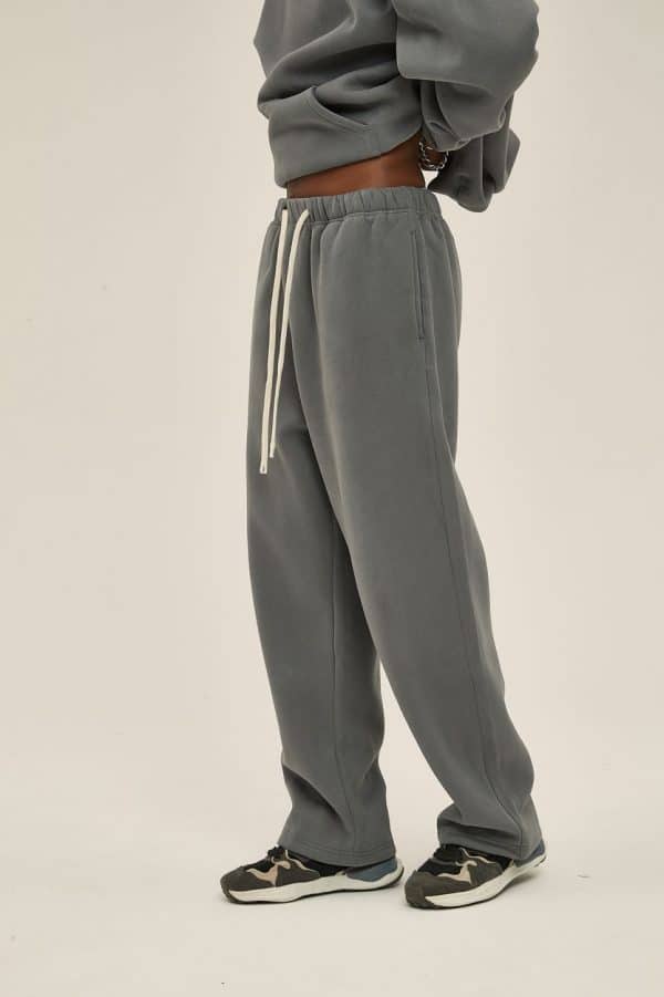 grey back custom made pants 1