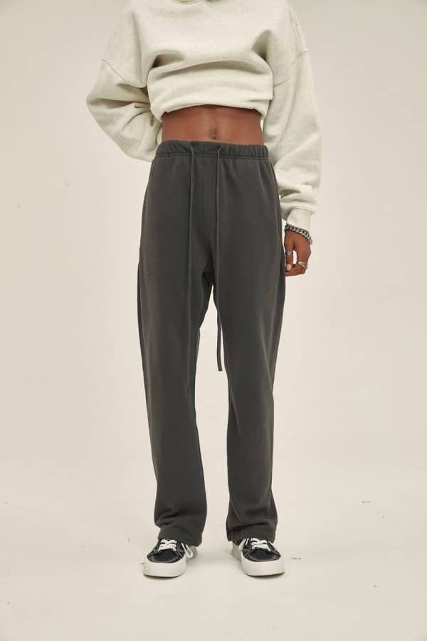 custom design pants front in grey