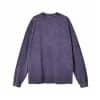 purple color back custom design sweatshirts