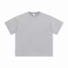 light grey color front customize oversized t shirt