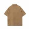 brown color back custom polo shirts