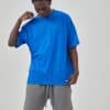 blue color 100 cotton custom t shirts