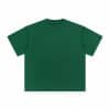 green color front design custom t shirt