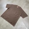 brown color wholesale custom t shirt 1