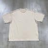 beige color custom logo t shirt