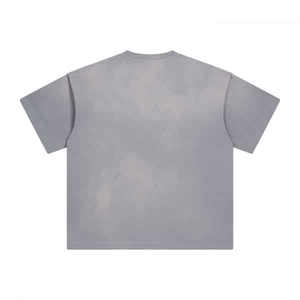 grey color back bulk custom t shirts