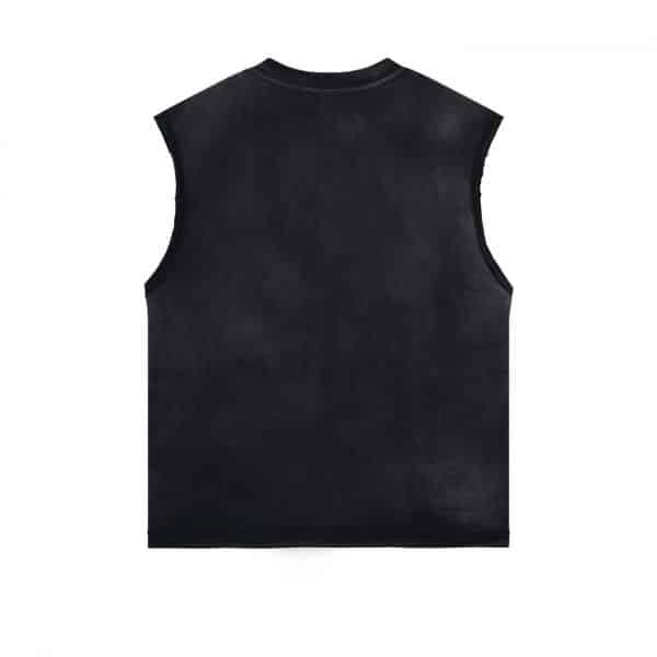 black color back custom vest