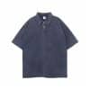 blue color front custom polo shirts