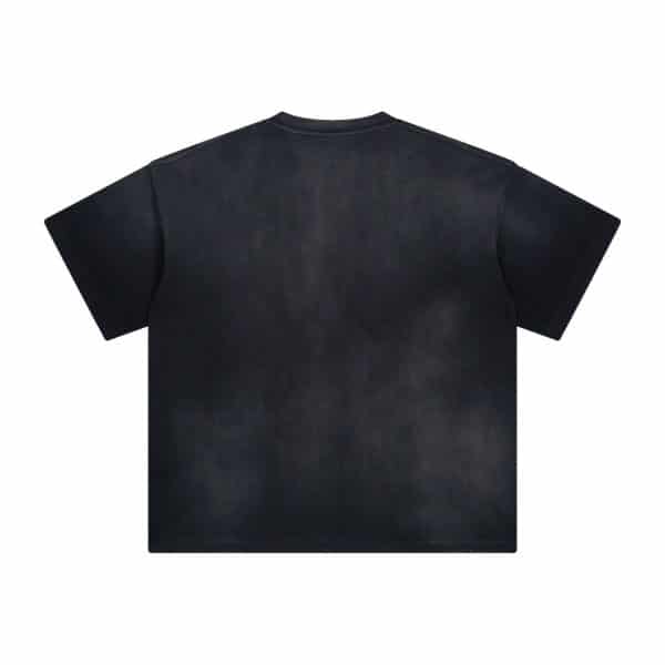 black color back bulk custom t shirts