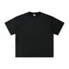 black color front customize oversized t shirt