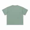 green color back customize oversized t shirt