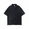 black color front custom polo shirts