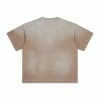 brown color back bulk custom t shirts