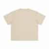 khaki color back customized t shirt