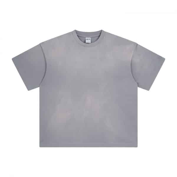 grey color bulk custom t shirts