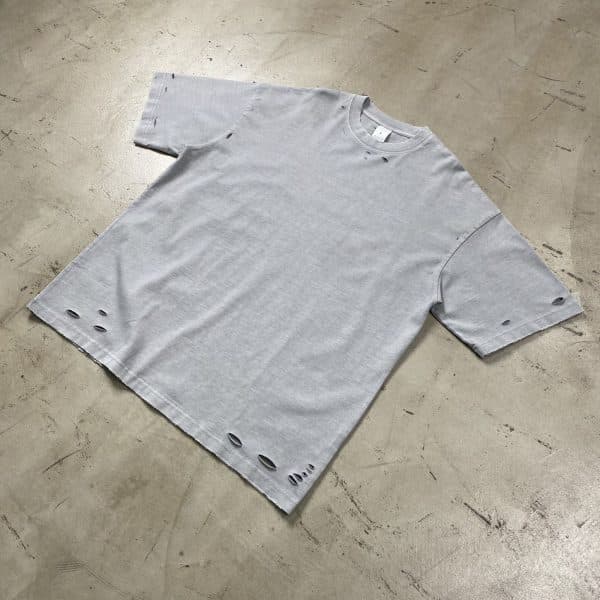 grey color wholesale custom t shirt