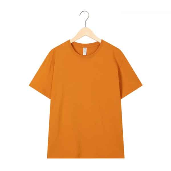 Orange Cheap Custom T Shirts 1