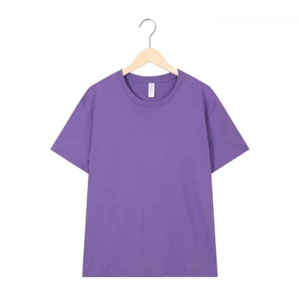 Purple Cheap Custom T Shirts 1