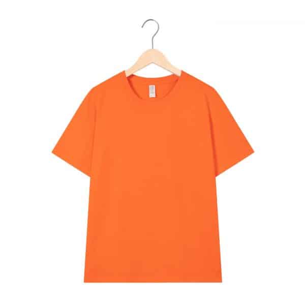 Orange Cheap Custom T Shirts