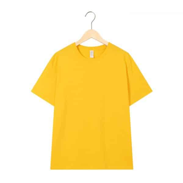 Yellow Cheap Custom T Shirts 1