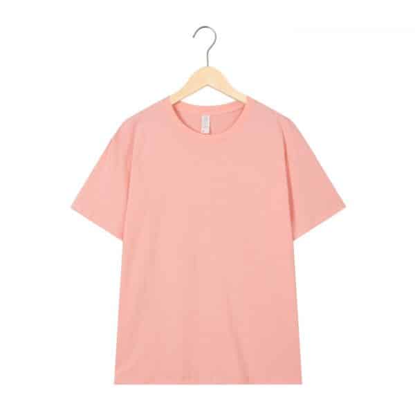 Light Pink Cheap Custom T Shirts 1