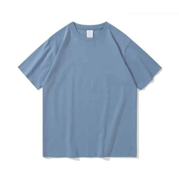 Blue Custom T Shirts Bulk