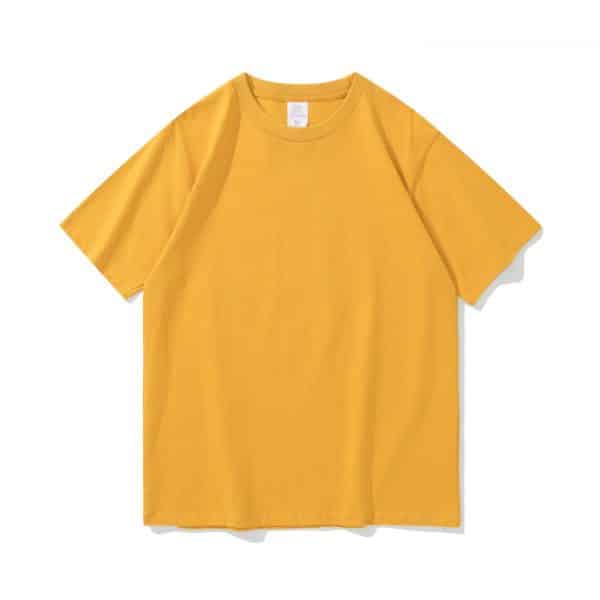 Yellow Custom T Shirts Bulk