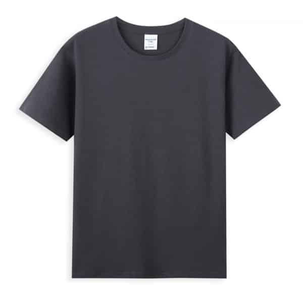 Dark Grey Custom T Shirts