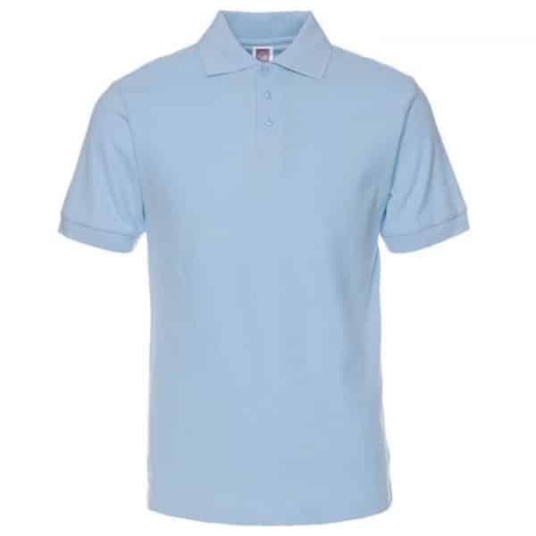 Light Blue Customize Polo Shirts 1