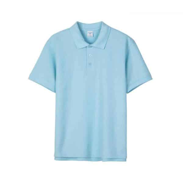 Light Blue Customize Polo Shirts