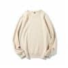 Beige Custom Made Sweatshirts