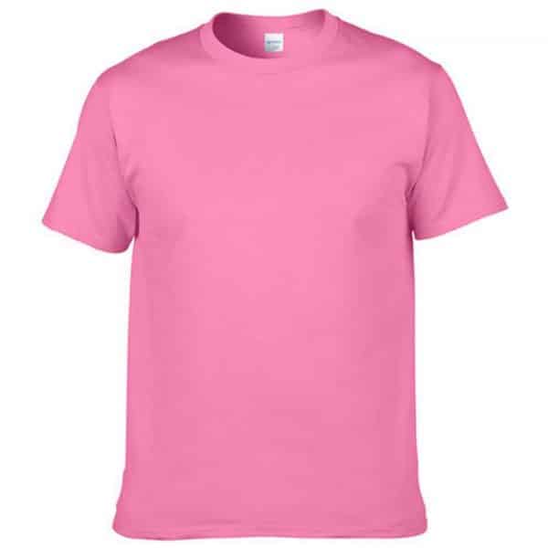 Pink Bulk Custom T-Shirts